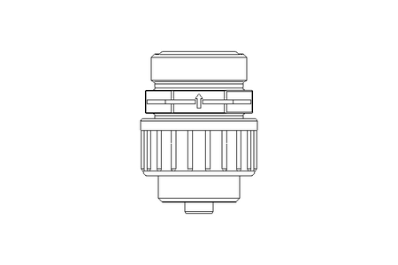 METERING VALVE G 1 1/4" PVDF