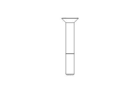 Countersunk head screw M10x70 A2 70