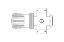 PRESSURE REGULATOR LR-1/4-D-MIDI