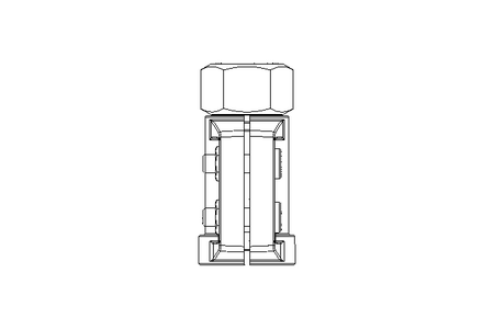 SCREW CONNECTION  KGI 13-1/2" MS/AI