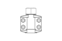 SCREW CONNECTION  KGI 13-1/2" MS/AI