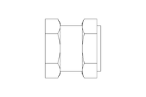 Gewindebuchse C M10x1,25x15 A2 DIN16903