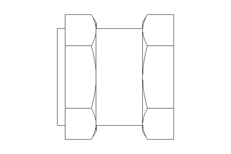 Gewindebuchse C M10x1,25x15 A2 DIN16903