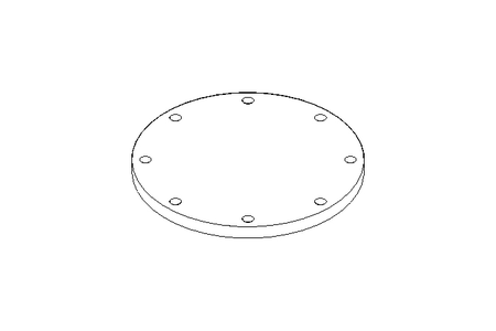 Blindflansch BFN mit Nut DN150 1.4404