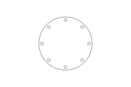 Blindflansch BFN mit Nut DN150 1.4404