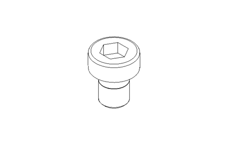 Cap screw M6x8 A2 70 DIN6912-KLF