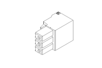 Printed-circuit board connector