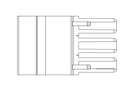 Printed-circuit board connector