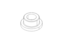 Plain bearing bush MFM 10x16x22x10x3