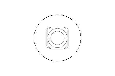 Round head screw M10x30 A2 DIN603