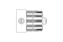 Drosselventil GRPO-160-1/8-AL