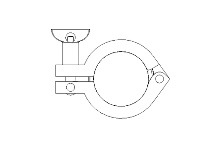 Clampklammer DN65 DIN 32676 1.4301