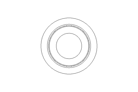 Plain bearing bush MFM 10x16x22x8x3