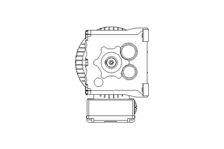 Spur gear motor 0.37kW 70 1/min