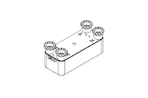 Plattenwärmetauscher B65Lx100/1P-SC-S