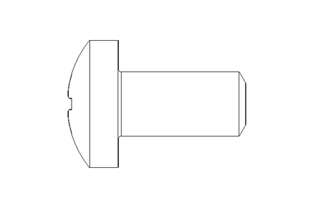 Linsenschraube M2x4 A2 ISO7045