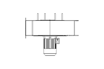 Radial flow fan 1500W