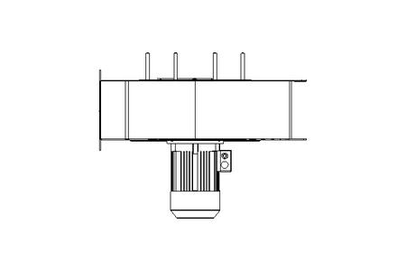 Radial flow fan 1500W