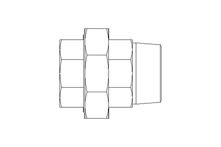 Threaded connector G 1 1/2" 1.4408