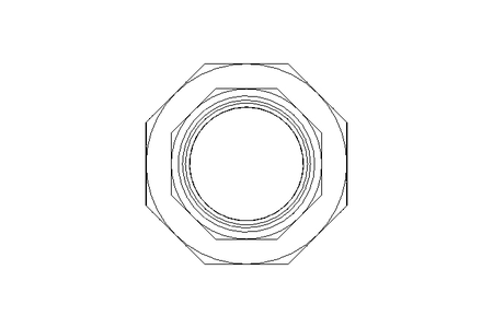 Threaded connector G 1 1/2" 1.4408