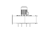 Radial flow fan 230V 1500W