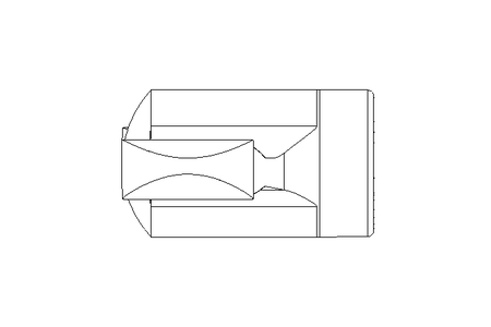 Flügelgriff M6x11,5 Innengewinde