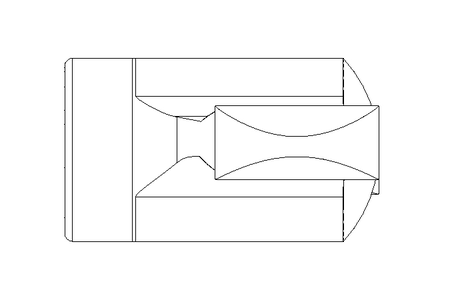 Flügelgriff M6x11,5 Innengewinde