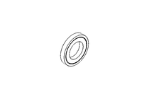 Deep groove ball bearing 16007 2RS 35x62