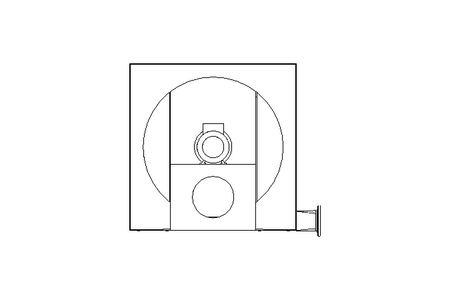 Radial flow fan 400V 2200W