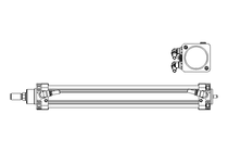 Doppelt wirkender Zylinder D50 Hub350