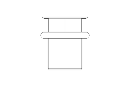 Blind rivet nut M8x11x17.4 A2