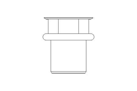 Blind rivet nut M8x11x17.4 A2