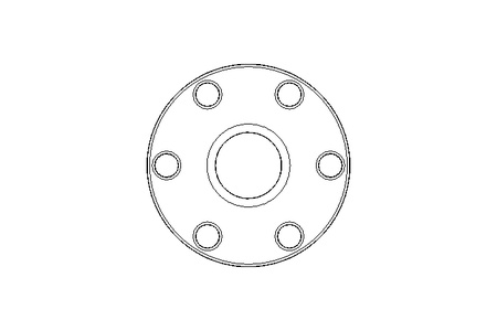 Threaded nut LH M16 PA