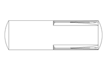 Steckkerbstift ISO 8741 6x20 St