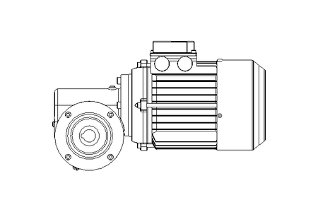 Synchrongetriebemotor 0,55 kW