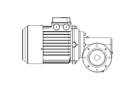 Synchrongetriebemotor 0,55 kW