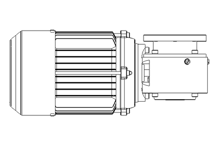 Synchrongetriebemotor 0,55 kW