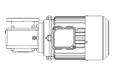 Synchrongetriebemotor 0,55 kW