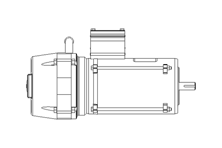 Drehstrommotor 0,75 kW / 1HP