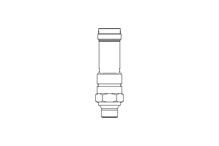 SAFETY VALVE  DN8 G1/4"-0,5 BAR