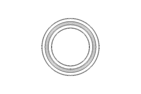 Deep groove ball bearing 6017 2RSR 85