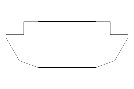 Sliding block T M8 / 10 A2