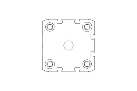 Double-acting cylinder