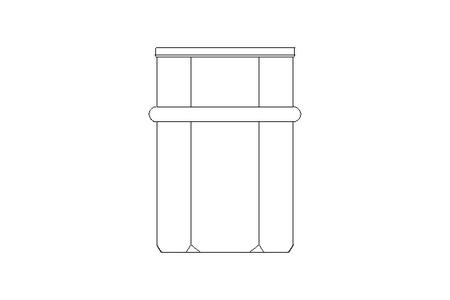 Blind rivet nut M12x16x27.7 ST