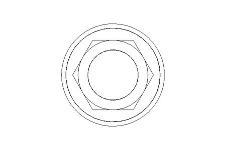 Blind rivet nut M12x16x27.7 ST