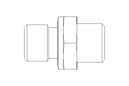 Connecting piece L 8 G1/4"