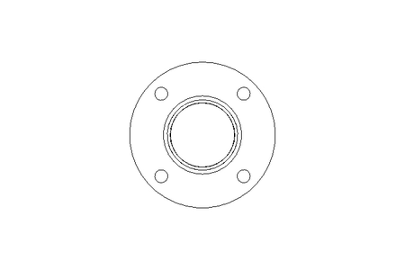 FLANGE  DN40 ISO FORM R 1.4539