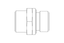 Connecting piece L 15 G1/2" St-Zn