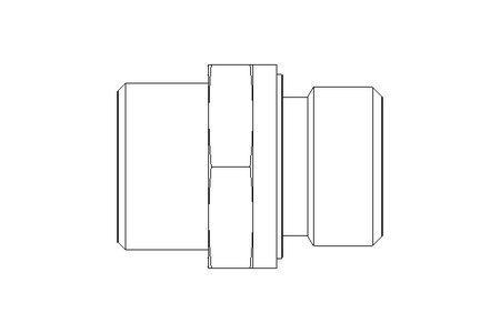 Connecting piece L 15 G1/2" St-Zn