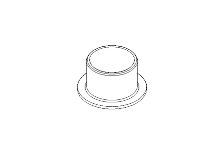 Plain bearing bush XFM 15x17x23x12x1